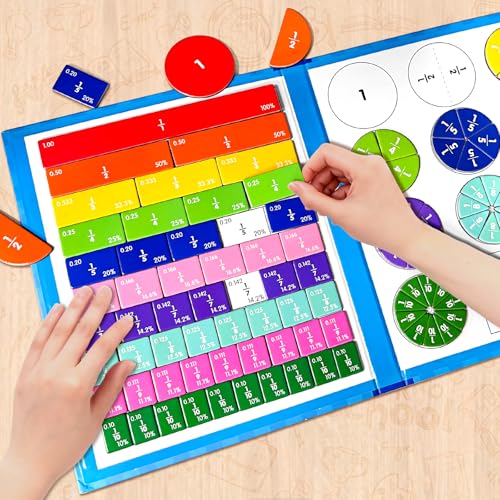 NlsqEU Bruchrechnen Magnetisch,Brüche Magnetisch,Bruchrechnen Material Magnetisch, Brüche Lernen Magnet,Magnetisches Buch Bruchteil Puzzle für Kinder NlsqEU Bruchrechnen Magnetisch,Brüche Magnetisch,Bruchrechnen Material Magnetisch, Brüche Lernen Magnet,Magnetisches Buch Bruchteil Puzzle für Kinder von NlsqEU