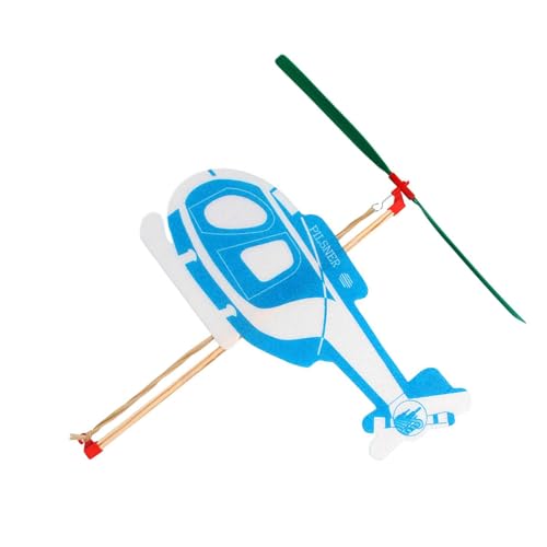Nmkeqlos Hubschrauber-Flugzeug-Spielzeug,Fliegendes Segelflugzeug-Spielzeug | Propeller für Aktivitäten | Gummi-Segelflugzeug-Flugzeug-Spielzeug, gummibetriebenes fliegendes Hubschrauber-Spielzeug für von Nmkeqlos
