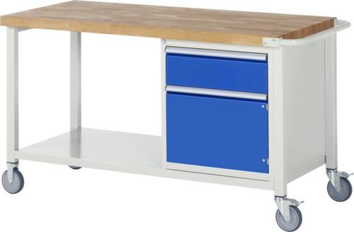 Udo Bär 05 8152A6-157B4S.11 Fahrbare Werkbank (B x H x T) 1500 x 880 x 700mm von Udo Bär