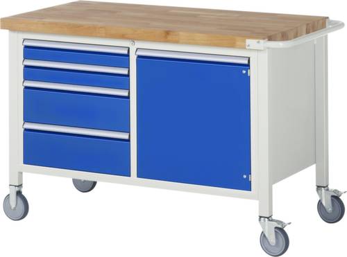 Udo Bär 05 8470A2-127B4S.11 Fahrbare Werkbank (B x H x T) 1250 x 880 x 700mm von Udo Bär