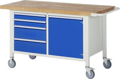 Udo Bär 05 8470A2-157B4S.11 Fahrbare Werkbank (B x H x T) 1500 x 880 x 700mm von Udo Bär