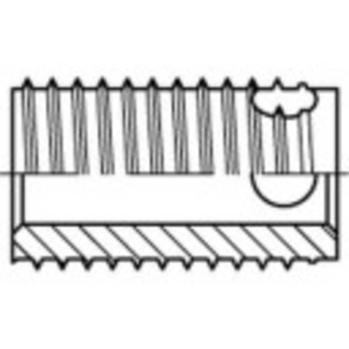 Alstertaler Schrauben & Präzisionsteile 159856 Gewindeeinsätze M10 18mm 50St. von Alstertaler Schrauben & Präzisionsteile