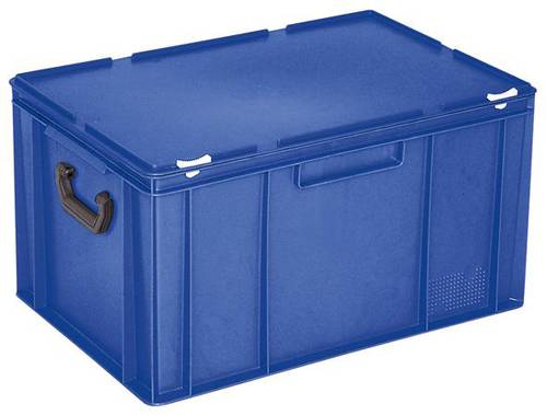 Udo Bär 1657893 Stapelbehälter lebensmittelgeeignet (L x B x H) 600 x 400 x 330mm Blau 1St. von Udo Bär