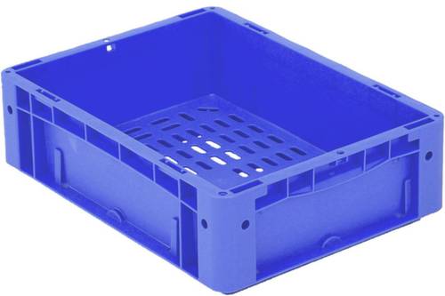 Udo Bär 1657982 Stapelbehälter Ergonomic lebensmittelgeeignet (L x B x H) 400 x 300 x 120mm Blau 1 von Udo Bär