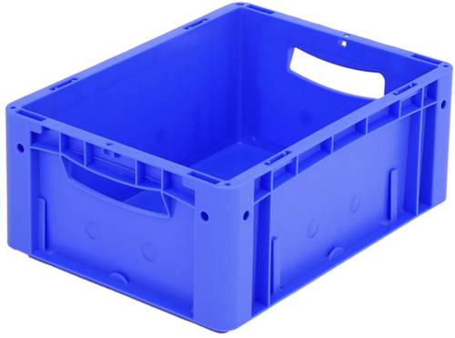 Udo Bär 1658177 Stapelbehälter Ergonomic lebensmittelgeeignet (L x B x H) 400 x 300 x 170mm Blau 1 von Udo Bär