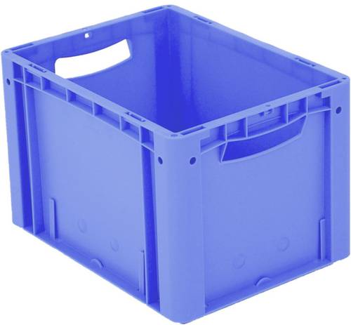 Udo Bär 1658179 Stapelbehälter Ergonomic lebensmittelgeeignet (L x B x H) 400 x 300 x 270mm Blau 1 von Udo Bär