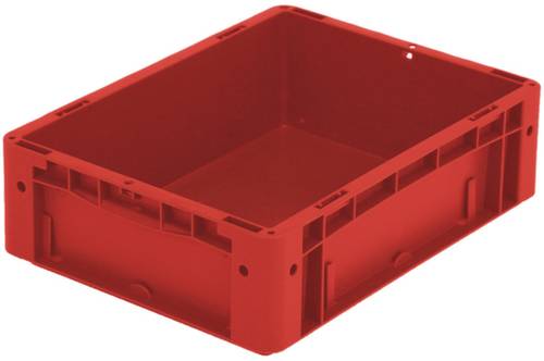 Udo Bär 1658363 Stapelbehälter Ergonomic lebensmittelgeeignet (L x B x H) 400 x 300 x 120mm Rot 1St. von Udo Bär