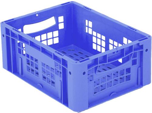 Udo Bär 1658765 Stapelbehälter Ergonomic lebensmittelgeeignet (L x B x H) 400 x 300 x 170mm Blau 1 von Udo Bär