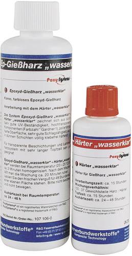 R & G 888662 Gießharz  wasserklar  + Härter 325g von R & G