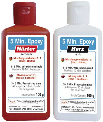 EPO5.F250A+B 5-Minuten Epoxyd-Harz 500g von No Name