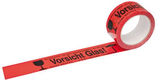 HEAD Signalklebeband Text des Aufdrucks: Vorsicht Glas (L x B) 60m x 50mm PP 66m von Head