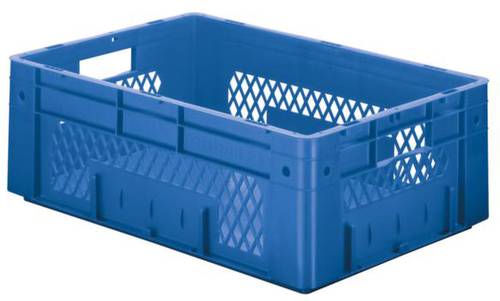 Udo Bär VTK 600/210-1 Stapelbehälter lebensmittelgeeignet (L x B x H) 600 x 400 x 210mm Blau 2St. von Udo Bär