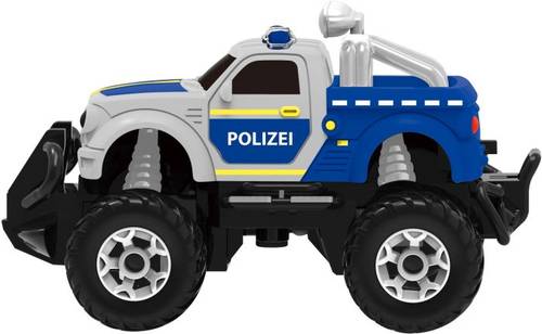 0033780834 Racer R/C Polizei Jeep 2.4GHz 1:43 Fahrzeug Elektro Geländewagen von No Name