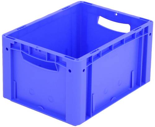 Udo Bär 1658178 Stapelbehälter Ergonomic lebensmittelgeeignet (L x B x H) 400 x 300 x 220mm Blau 1 von Udo Bär