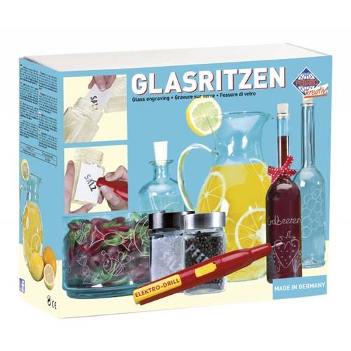 357 Pebaro Glasritzen Set Pebaro Glasritzen Set von No Name