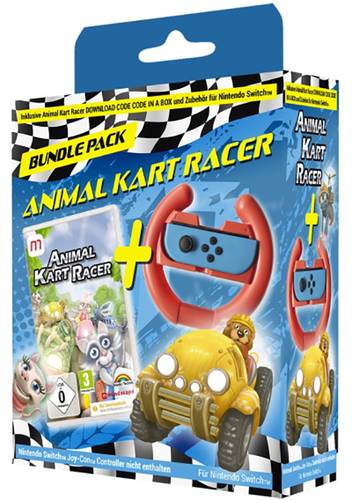 Animal Kart Racing Wheel Bundle Nintendo Switch USK: 0 von Sony Computer Entertainment