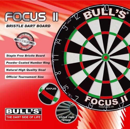 Bulls Focus Bristle Dartboard von No Name