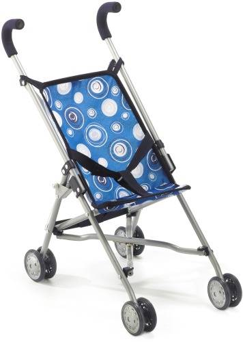 CHIC 2000 Mini-Puppenbuggy Roma blau, 57cm Höhe 60101 von No Name