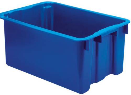 Udo Bär 701114 Stapelbehälter lebensmittelgeeignet (L x B x H) 650 x 450 x 280mm Blau 5St. von Udo Bär