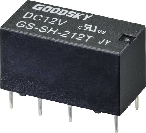 GoodSky GS-SH-212T Printrelais 12 V/DC 2A 2 Wechsler Tube von GoodSky