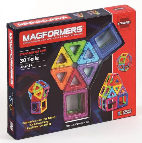 Magformers Standard Set 30-teilig Magnetspiel 274-07 von No Name