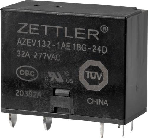 Zettler Electronics AZEV132-1AE1BG-24D Powerrelais 24 V/DC 32A 1 Schließer 1St. von Zettler Electronics