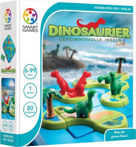 SMARTGAMES Dinosaurier - Geheimnisvolle Inseln SG282DE von No Name