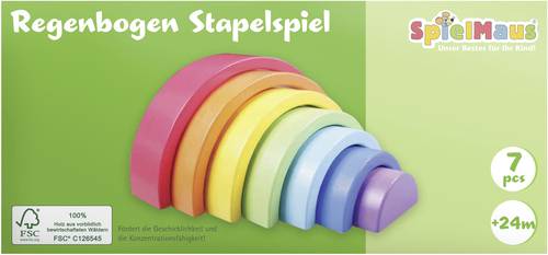 SMH Regenbogen Stapelspiel 40806687 von No Name