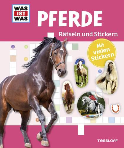 Vedes WAS IST WAS Rätseln und Stickern: Pferde 978-3-7886-2168-1 1St. von Vedes