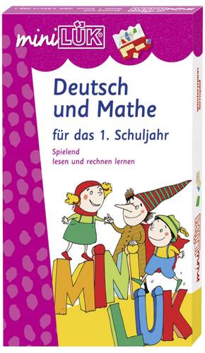 miniLÜK Set Deutsch und Mathe 1. Klasse 256 von Vedes