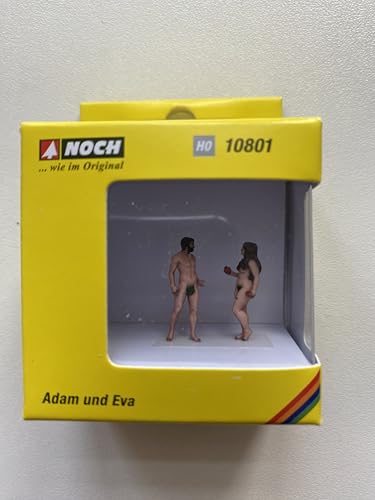 NOCH® Adam und Eva, 3D-Druck Figuren, H0 Modellbahn Zubehör für Dioramen und Szenenbau von Noch