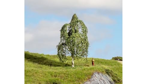 NOCH® Hängebirke, Modellbau-Baum, 12 cm hoch für Verschiedene Spurweiten und Maßstäbe von Noch