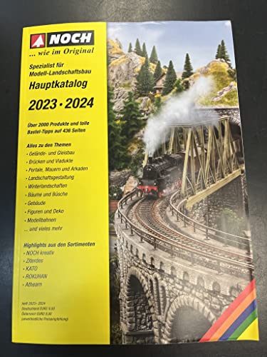 NOCH® Katalog 2023/2024 Deutsch, Modellbau Katalog für Modellbahn-Fans, 436 Seiten von Noch