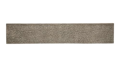 NOCH® Mauer, ideal für Modellbau Landschaften, 33 x 12,5 cm für die Spurweite H0 mit realistischer Gesteinsstruktur von Noch