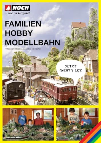 NOCH® Ratgeber Familien-Hobby Modellbahn Buch deutsche Modellbahn Anleitung von Noch