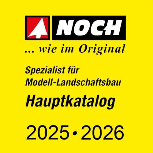 NOCH Katalog 2025/2026 Deutsch, umfassendes Modellbahn Sortiment, Anleitungen & Inspiration von NOCH