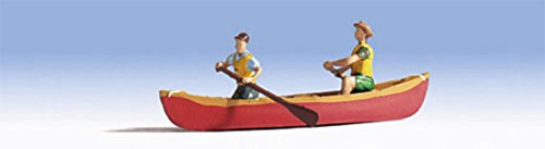 NOCH Kanu, mit Miniaturboot Zubehör, perfekt für die Spurweite N und handkoloriert für Ihr Modellbau-Abenteuer NOCH Kanu, mit Miniaturboot Zubehör, perfekt für die Spurweite N und handkoloriert für Ihr Modellbau-Abenteuer von NOCH