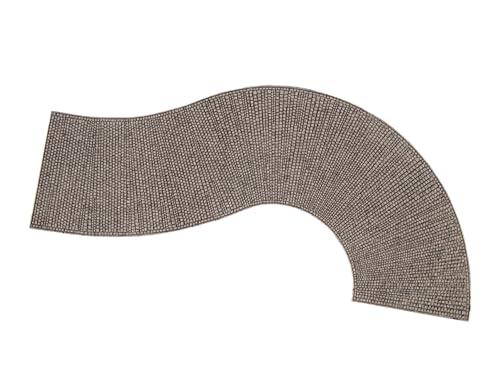 NOCH Struktur-Kurve „Kopfsteinpflaster“, realistische Kurvenstraßen, 7,5 cm breit, ca. 32 cm lang, für Spurweite H0 ideal im Modellbau NOCH Struktur-Kurve „Kopfsteinpflaster“, realistische Kurvenstraßen, 7,5 cm breit, ca. 32 cm lang, für Spurweite H0 ideal im Modellbau von NOCH