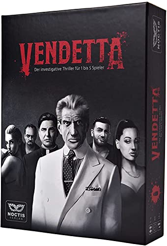 Vendetta - Escape Room Spiel Krimispiel für 1-5 Personen - Krimi Spiel Tatort Escape Game für Erwachsene Rätselspiel Detektiv Crime Exit Spiel Fall von Noctis Verlag