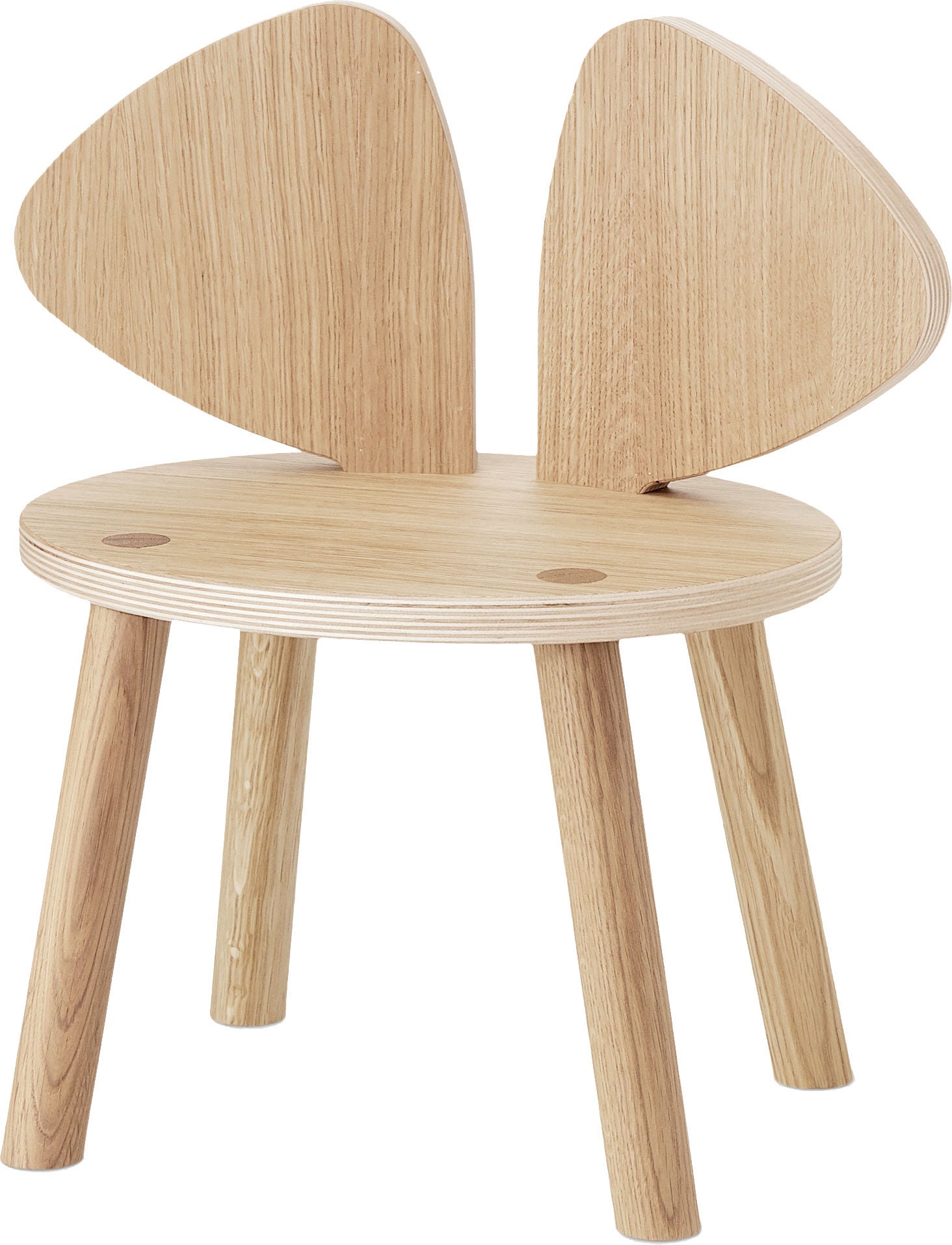 Nofred Mouse Stuhl, Oak von Nofred