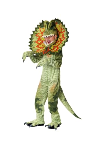 Noiclub Dinosaurier Kostüm Kinder Dino Costume Jumpsuit Dinokostüm Faschingskostüm Tier Jungen Halloween Karneval L von Noiclub