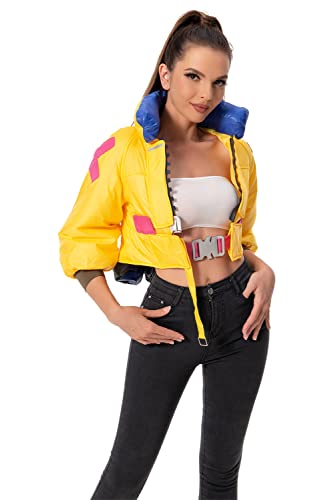 Noiclub Killjoy Games Cosplay Jacke Deutschland Genie Klara Böhringer Kostüm Agent Merch Figur Halloween Karneval L von Noiclub