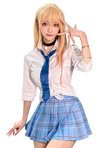 Noiclub Marin Kitagawa Cosplay Sono Bisque Doll Costume Outfits My Dress-Up Darling Uniform JK Clothing Halloween Carnival L Noiclub Marin Kitagawa Cosplay Sono Bisque Doll Costume Outfits My Dress-Up Darling Uniform JK Clothing Halloween Carnival L von Noiclub
