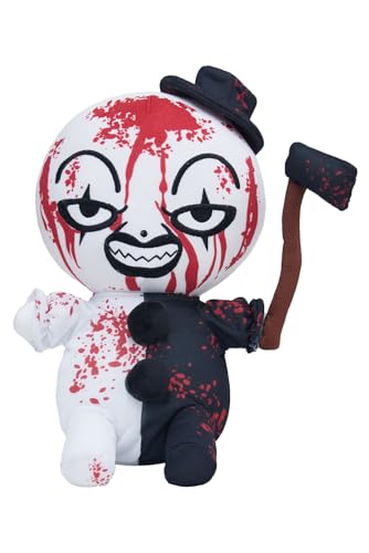 Noiclub Terrifier Plüsch Puppen Art The Clown Merch Figur Spielzeug Cosplay Halloween Karneval Geschenk Äxte von Noiclub