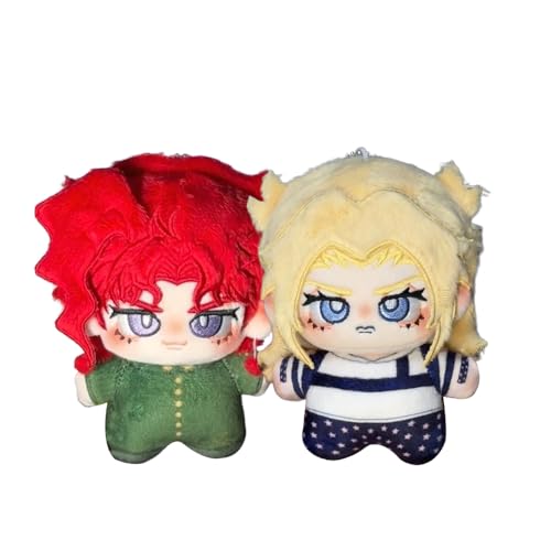 JJBA - Johnny Joestar Plüsch Anhänger Anime Kakyōin Noriaki Stuffed Soft Plush Figur Mini Anime Kissen Schulrucksack Anhänger Geschenk 10CM 2Stück JJBA - Johnny Joestar Plüsch Anhänger Anime Kakyōin Noriaki Stuffed Soft Plush Figur Mini Anime Kissen Schulrucksack Anhänger Geschenk 10CM 2Stück von Noowye
