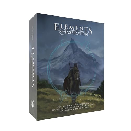 Nord Games: Elements of Inspiration: Box-Set – 5e RPG Storytelling-Karten, 420 Karten im Tarot-Größe, Kampf, Rollenspiel & Erkundungsqueues, Tabletop, D & D von Nord Games