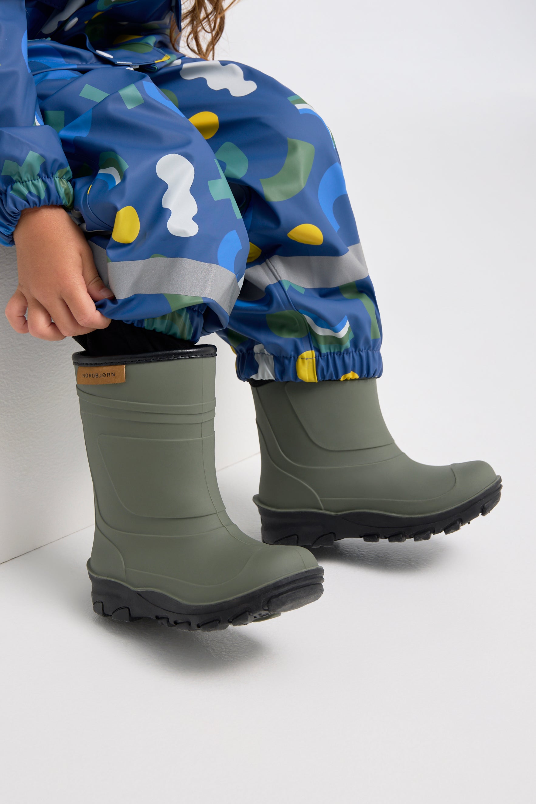 Nordbjørn Blizzard Futter Gummistiefel, Grün, 29, Kindergummistiefel, Kinderstiefel, Gummistiefel kinder, Kids von Nordbjørn