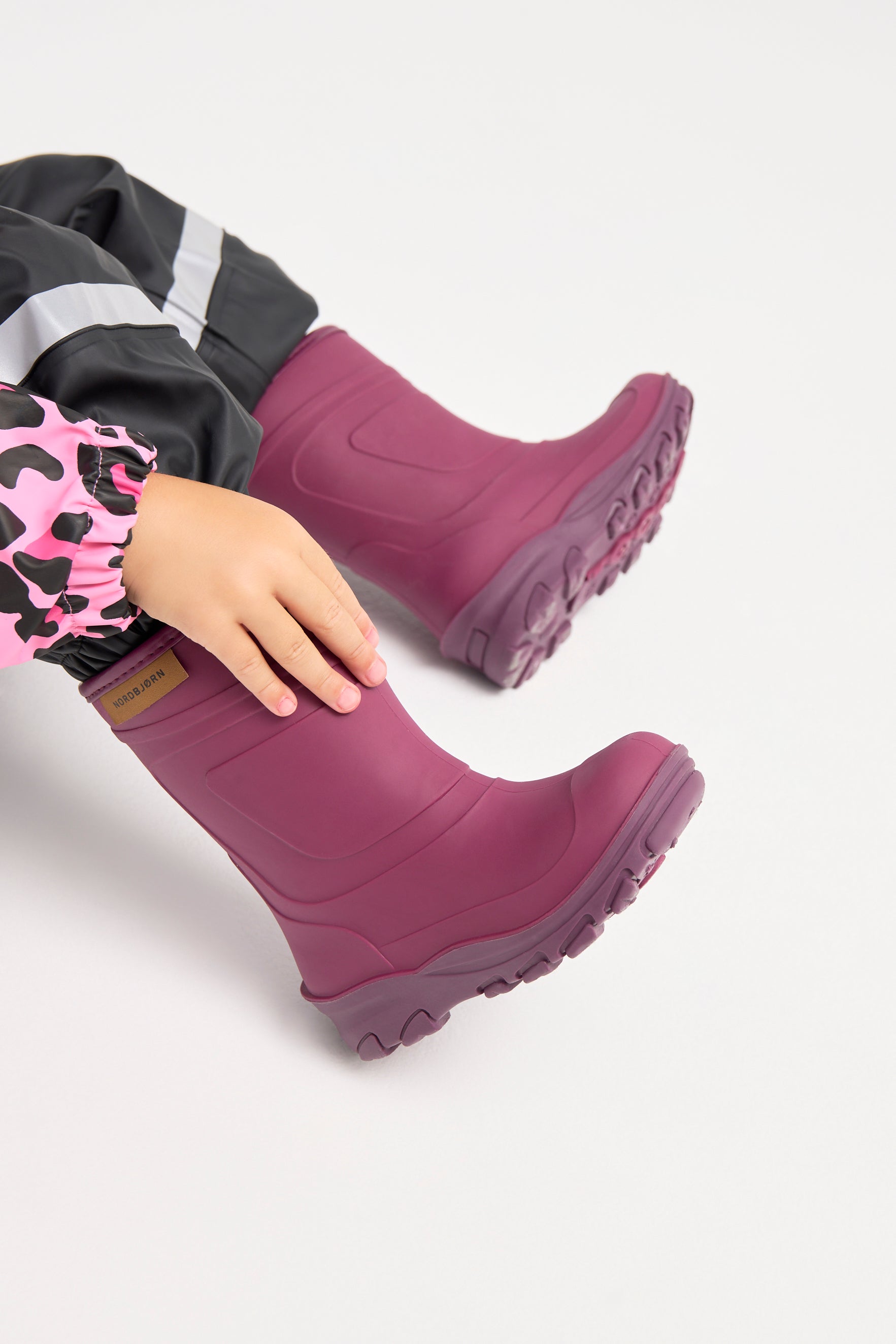 Nordbjørn Blizzard Futter Gummistiefel, Boysenberry, 24, Kindergummistiefel, Kinderstiefel, Gummistiefel kinder, Kids von Nordbjørn