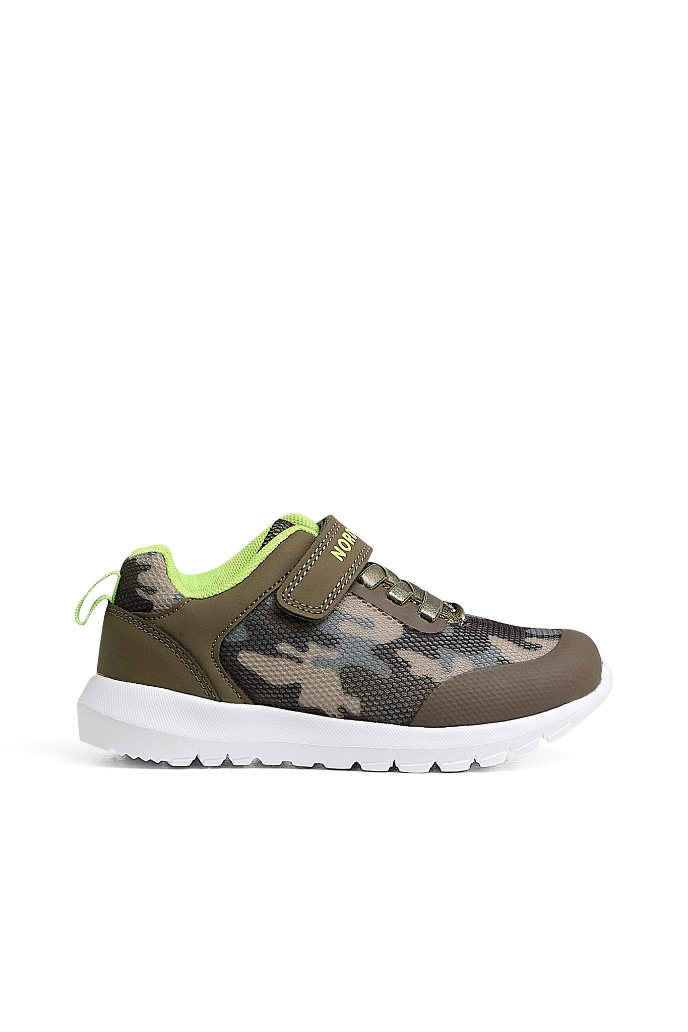 Nordbjørn Miami Kinder Sneakers, Camo, Größe 27, Kinderschuhe von Nordbjørn