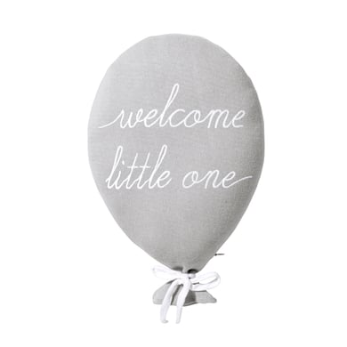 Nordic Coast Company Dekokissen Ballon welcome little one grau von Nordic coast company